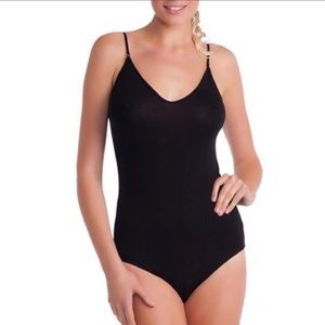 Les Lunes Black Emma Bodysuit